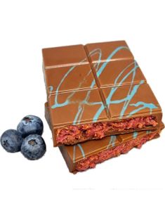 DATO PRODUKT - Sweet Gate Håndlavet Dubai Chokolade med Blåbær 210 gram