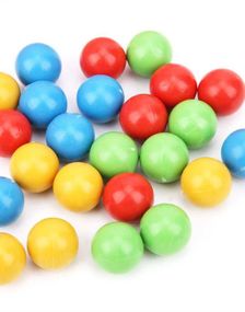 2 kg Stor Pose Farverige Tyggegummikugler med Fruktsmag 19-21 mm