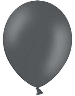 10 stk 27 cm - Mørk Grå Balloner