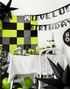Level Up Bursdagsbanner 2,5 meter - Gamer Party