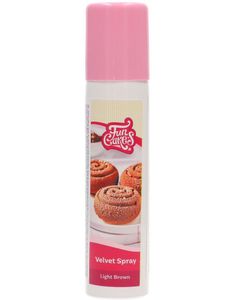 FunCakes Lys Brun Velvet Spray - 100ml