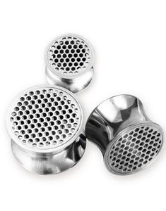 Piercing Plug med Netoverflade