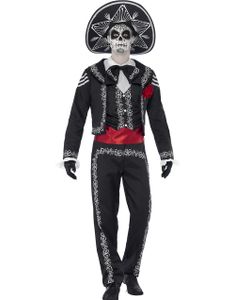 Señor Knokkel Day of The Dead Herrekostume