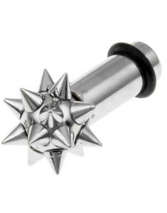 Piercing Plug med Spikekugle