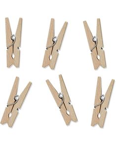 10 stk. BEIGE Træklemmer til Dekoration 3,5 cm