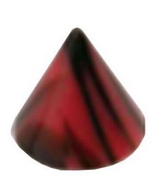 Storm Spike Pink/Sort - 3 mm Akrylkugle til 1,2 mm stang