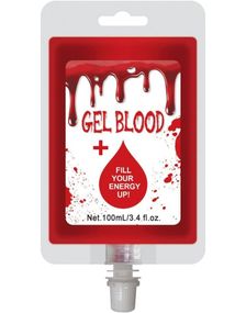 Blod Pose med Fake Blod 100 ml