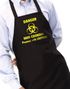 Danger, Man Cooking - Forkle og Kokkehatt