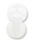 White Skull Akryl - Piercing Plug