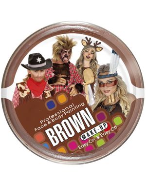 Brun - Sminke til Ansikt og Kropp