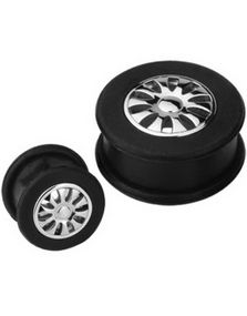 Awesome Rims Silikone Plug - Black/Steel