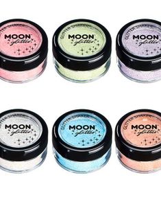 VÆLG BLANDT 8 FARVER - Pastelfarvet Glitter Shaker