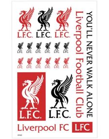 12 stk Midlertidige Liverpool FC Tatoveringer