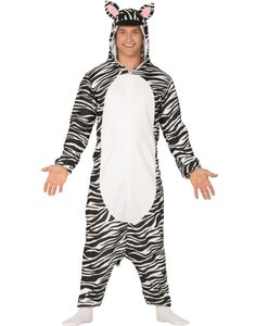 Zebra Kigurumi Unisex Kostume