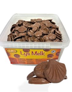 1,7 Kg Cloetta Lys Mælk - Æske med Lyse Mælkechokoladebidder