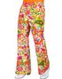 Blomstrete Hippie Kostymebukse til Herre