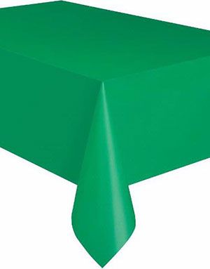 Grøn Plastdug 137x274 cm
