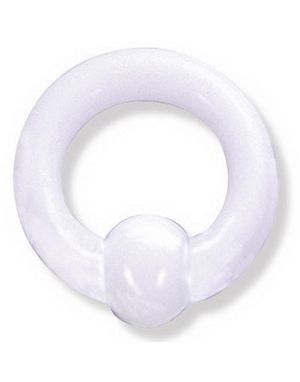 Hvid Akryl BCR Piercing