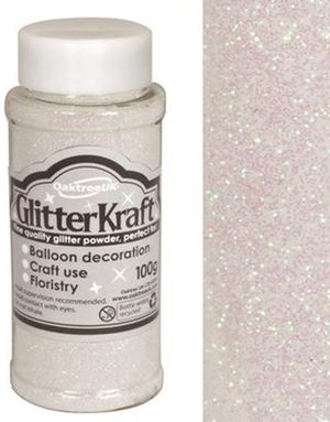 Iriserende Hobbyglitter 100 gram