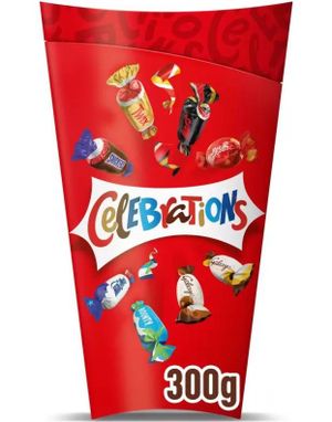 Celebrations - Gaveæske med Forskellige Kendte Chokolader 300 gram