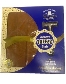 Walkers Toffee Creamy Slab Toffee - Gavepakke med Karamel og Metalhammer 400 gram