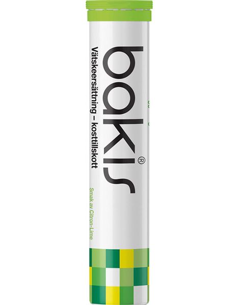20 stk Bakis Brusetabletter med Citron-Lime Smag