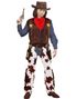 Cowboy Barnekostyme 4 Deler 8-10 År