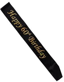 Happy 60th Birthday Ordensbånd