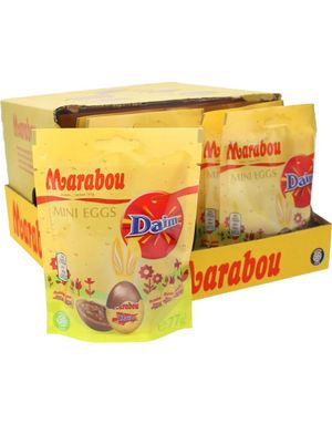 18 stk Marabou Daim Mini Æg - Hel Æske