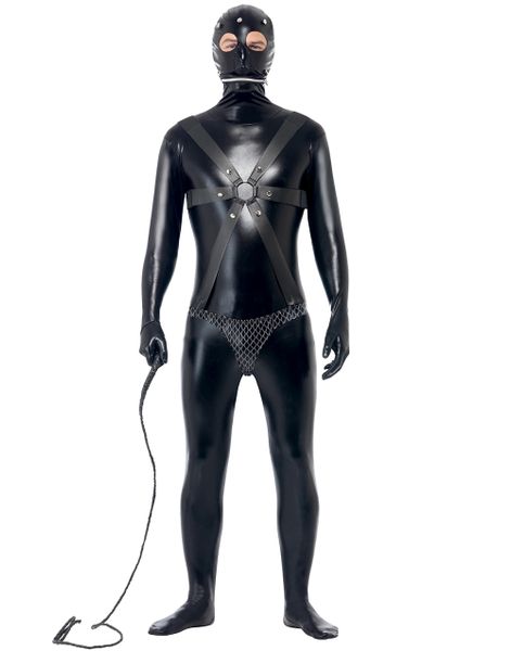 Sort Bondagekostume til Mænd