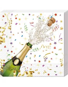 20 stk Servietter 33x33 cm - Partytime