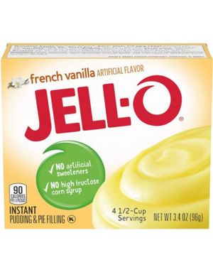 Jell-O Instant French Vanilla Pudding - 96 g (USA Import)