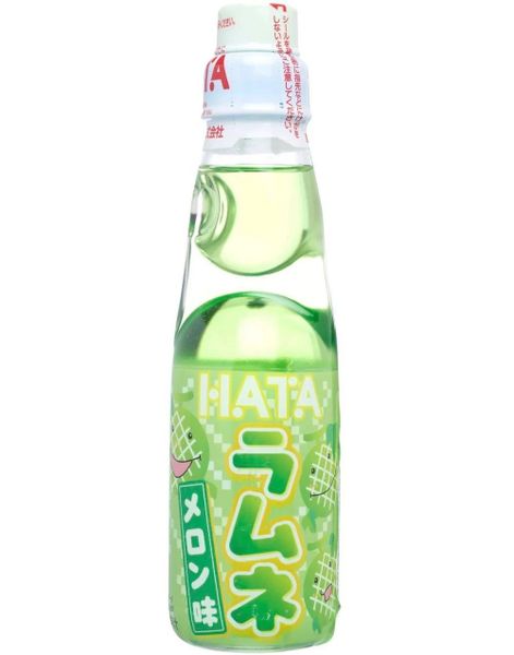 Ramune Melon - Brus med Melonsmak 200 ml (Japan Import)