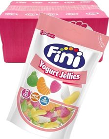 1793404800_616 st Fini Yogurt Jellies - Gele Slik med Yoghurtsmag - Hel Kasse 2,64 kg