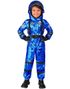 Blått Unisex Astronautkostyme til Barn