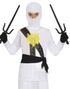 Den Hvite Drage Ninja Barnekostyme 10-12 År