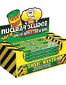 50 stk Toxic Waste Nuclear Sludge Green Apple Chew Bar af 20 gram - Hel æske