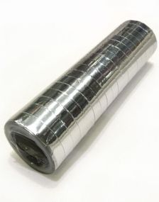 Sølvfarget Metallisk Serpentin