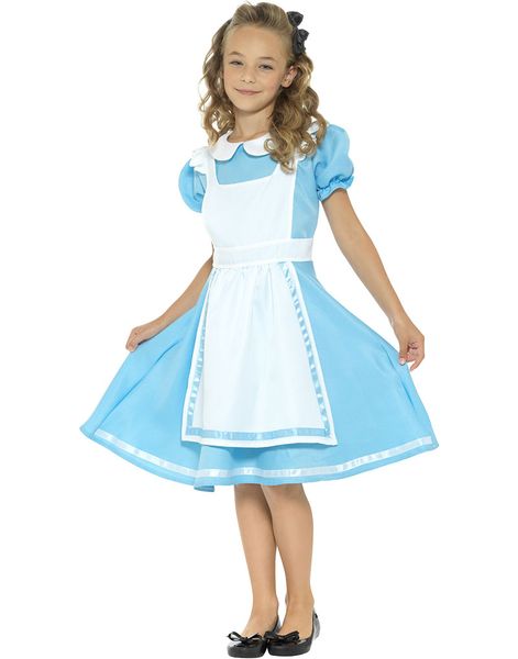 Alice i Eventyrland inspireret Børnekostume