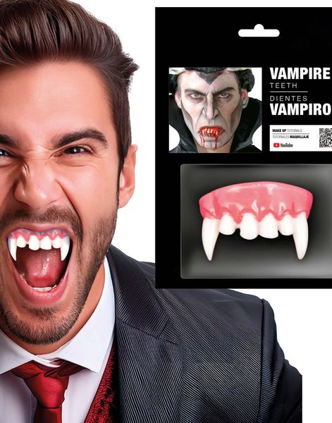 Klassiske Hvite Vampyrtenner