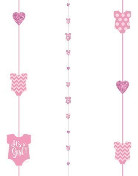 Its a Girl - Pink Bodyformet Ballonhale 182 cm