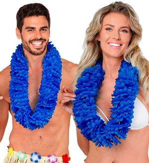 Blå - Hawaii Krans