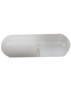 Pille Hvid - 5x15 mm Akrylkugle til 1,6 mm stang