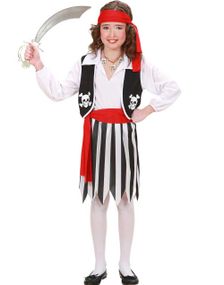 Sørøver Pige Børnekostume