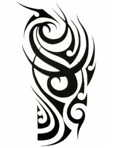 Maori Mark (Fake Tattoo)