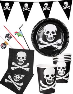 Festpakke for 6 Personer - Pirat Fødselsdag