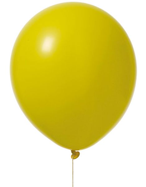 10 stk 30 cm - Gule Balloner