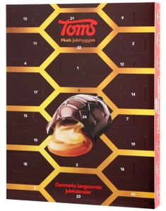 Toms Skildpadde Sjokoladekalender 304 gram