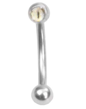 The Evil Eye - 1.2 x 8 mm Øjenbrynspiercing