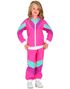 Rosa 80-talls Grilldress til Barn